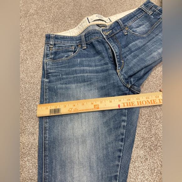 Y2K rodeo versatile Abercrombie & Fitch distressed skinny jeans womens sz 6 28w - Picture 10 of 14